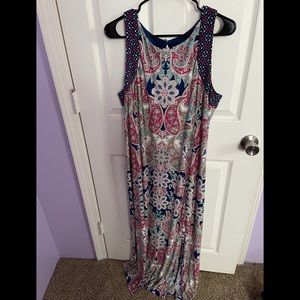 Beautiful Chico’s maxi summer dress size 3
